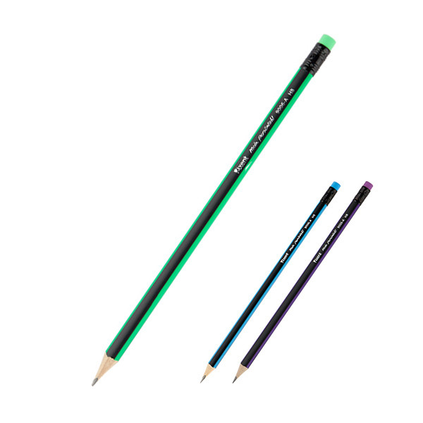Олівець графітний Axent 9006-A з гумкою, HB