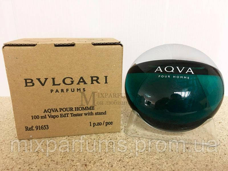 Оригінал Bvlgari Aqva Pour Homme edt 100 ml m TESTER Чоловіча Туалетна