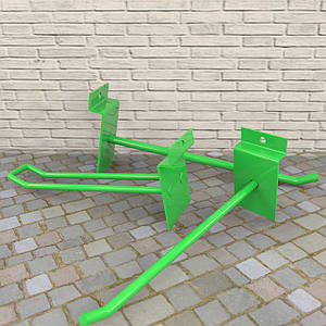 Гачки для экономпанелей 🛒 подвійний 450 мм