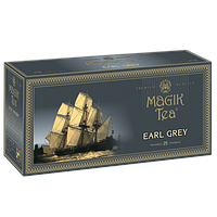 Чорний чай з ароматом бергамота у фільтр-пакетах «Magik Tea Elite Earl Grey» (25ф/п)