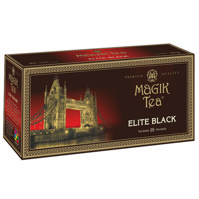 Чорний чай у фільтр-пакетах «Magik Tea Elite Black» (25ф/п)