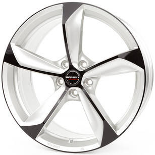 Диски від Borbet S колір Silver Black Glossy
