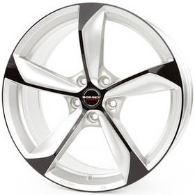 Диски Borbet S колір Silver Black Glossy параметри 8.5J x 19" 5 x 112 ET 35