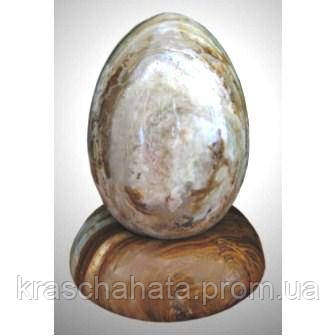 Яйце великодні на підставці, камінь онікс, Н5х7 см, Великодні подарунки та прикраси, Дніпропетровськ
