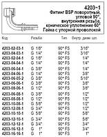 Фітинг BSP поворотний, 4203-1