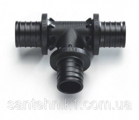 Трійник Rehau RAUTITAN PX 25х25х25 рівномірний 