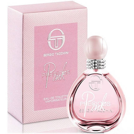 Sergio Tacchini Precious Pink туалетна вода 100 ml. (Серджіо Тачині Прешес Пінк), фото 2