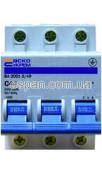 Автоматичні вимикачі ВА 3П 2001 Аско УкрЕМ