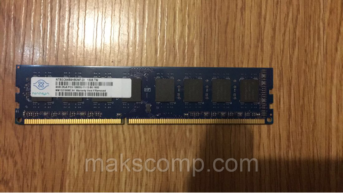NANYA 8GB PC3-12800U DDR3 (NT8GC64B8HBONF-DI)