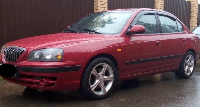 Вітровики, дефлектори вікон Hyundai Elantra XD -2006