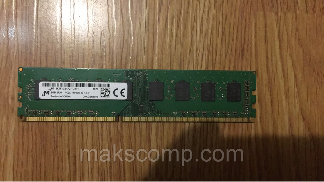 Micron 8GB PC3L-14900U DDR3 (MT16KTF1G64AZ-1G9P1)