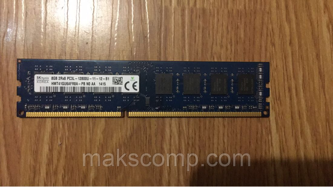Hynix 8GB PC3L-12800U DDR3 (HMT41GU6AFR8A-PB)