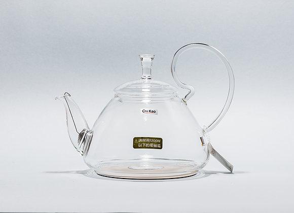 Скляний заварник для чаю "CHI KAO" 400 мл.