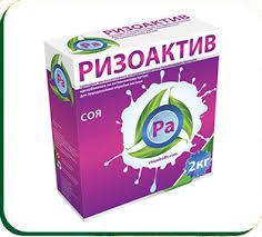 Порошковий інокулянт для Сої - Ризоактив В Вугілля сухий ; на підставі активованого вугілля