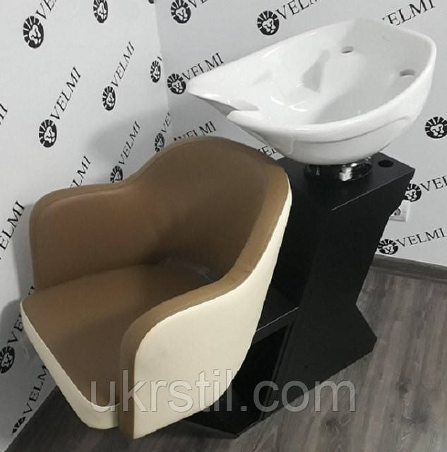 Перукарська мийка Vegas з кріслом Celine Кераміка Україна (біла)