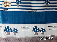 Плед з флісу Грибочки (200х220), фото 3