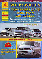 VOLKSWAGEN TRANSPORTER T-5 MULTIVAN CARAVELLE Моделі з 2009года Експлуатація Обслуговування Ремонт