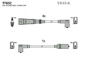 Tesla T703C Високовольтні дроти Audi