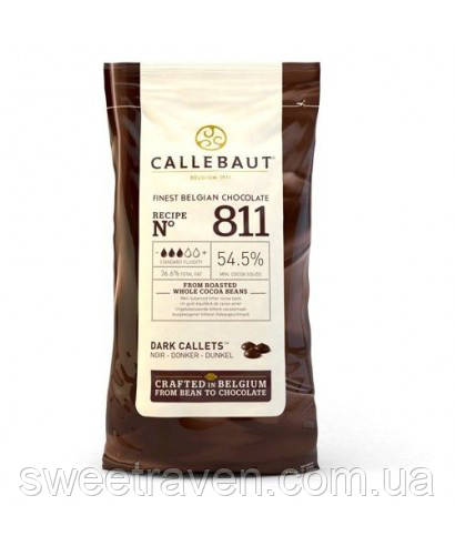 Бельгійський шоколад Barry Callebaut темний 54,5% (10 кг.)