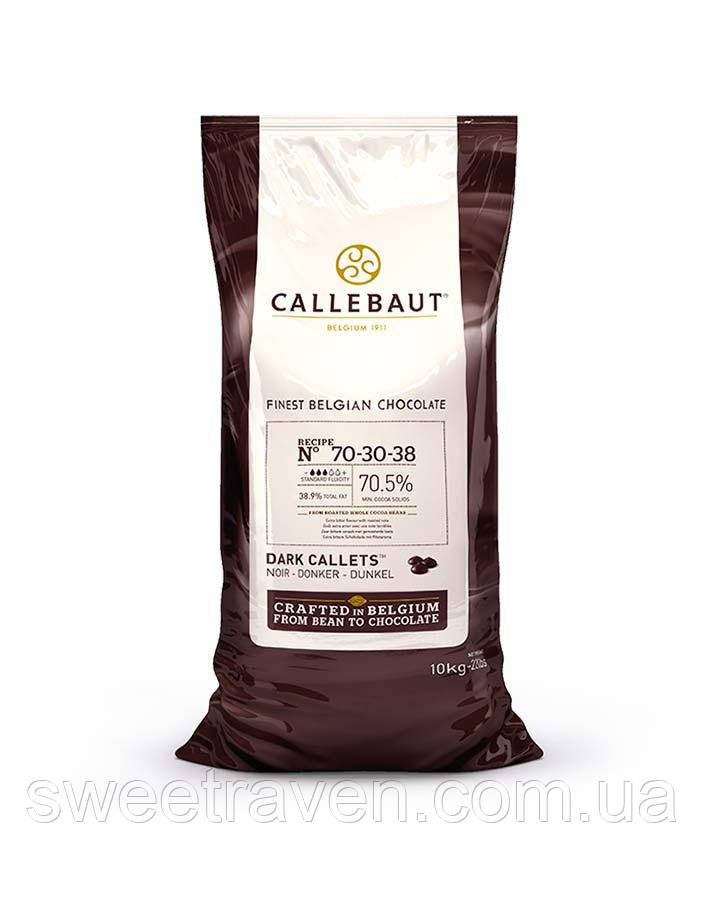 Бельгійський шоколад Barry Callebaut темний 70,5% (10 кг.)