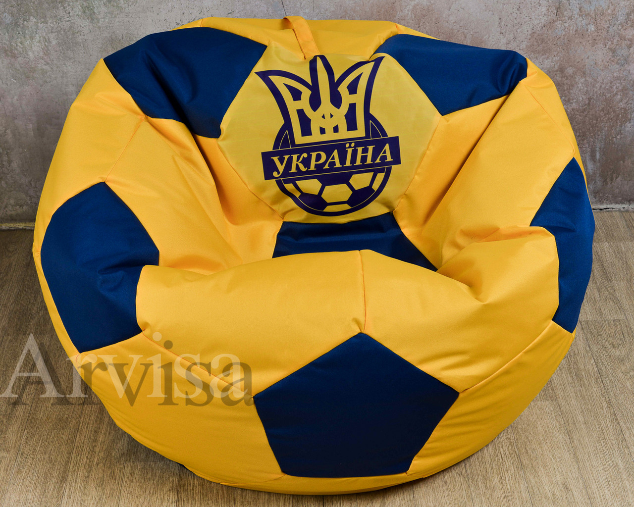 Кресло м’ ячик Україна XXL (oxford 600
