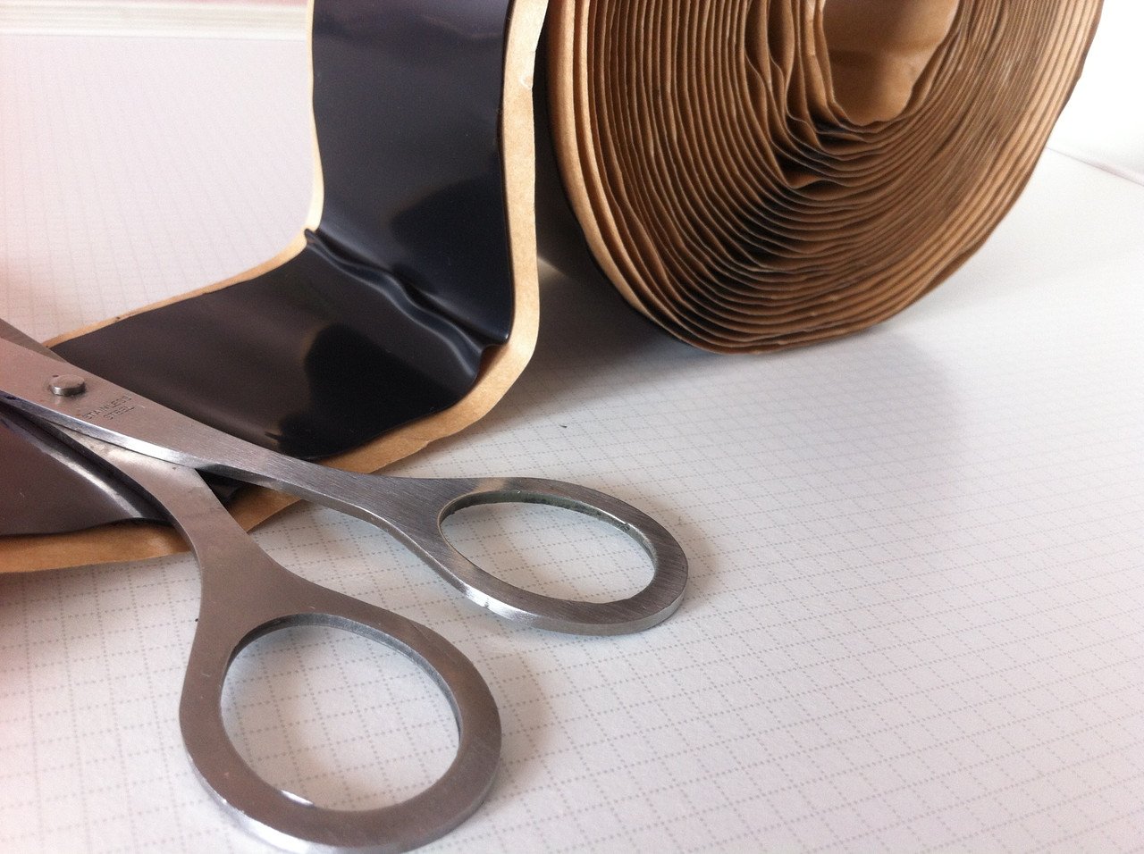 Бітумна стрічка для монтажу інфрачервоних плівок, фото 1