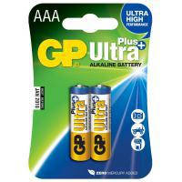Батарейка GP AAA LR03 Ultra Plus Alcaline * 2 (24AUP-U2 \/ GP24AUP-2UE2)
