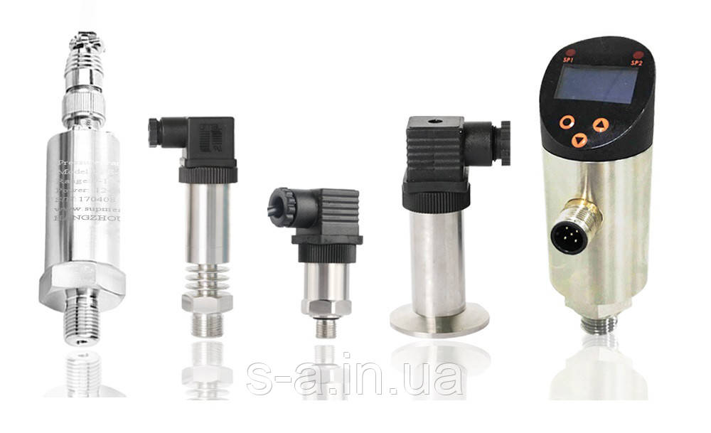 Датчик тиску 0-6 bar 4-20 мА G1/4 датчик тиску води, оливи, газів (MBS 1700, BCT110, BCT210, T1500)