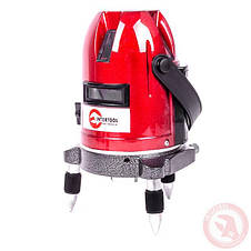 Рівень лазерний Проф. 5 лазерних головок INTERTOOL MT-3011, фото 2