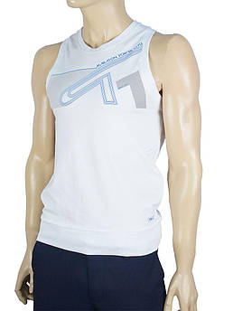 Чоловіча майка-борцовка Maraton m-10-61 білого кольору