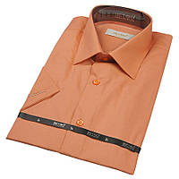 Чоловіча класична сорочка Negredo 23002 Slim помаранчевого кольору