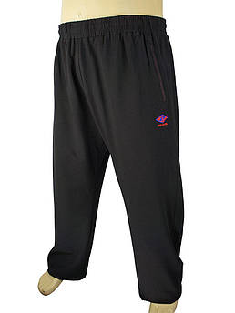Мужские спортивные брюки Dekons 1071 черные большого размера