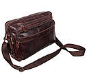 Чоловіча шкіряна сумка PRE1863 коричнева, фото 4
