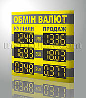 Світлодіодне табло для банків 640х570 мм