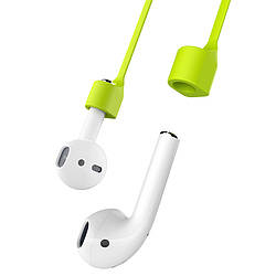 Магнітний ремінець тримач Baseus для Apple AirPods - Neon Green