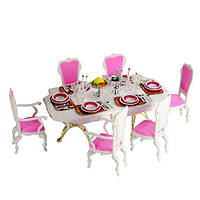 Меблі для ляльки Їдальня Gloria 2312