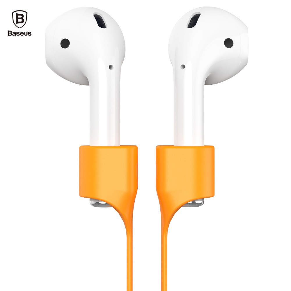 Магнитный ремешок держатель Baseus для Apple AirPods - Orange - фото 2 - id-p673335653