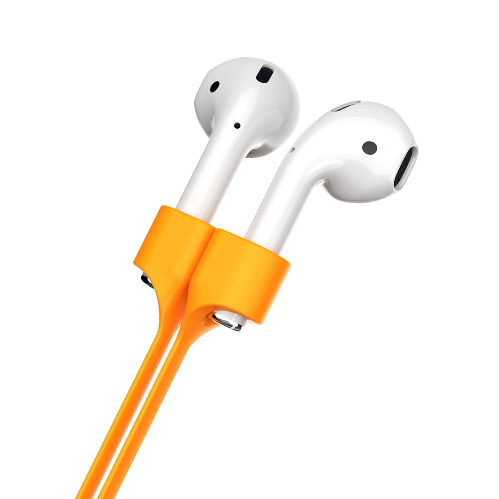 Магнитный ремешок держатель Baseus для Apple AirPods - Orange - фото 4 - id-p673335653