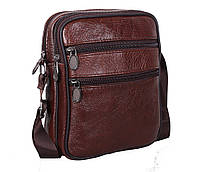 Мужская кожаная сумка BON2366 коричневая