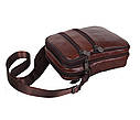 Чоловіча шкіряна сумка BON2366 коричнева, фото 6