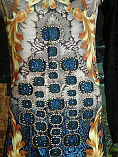 Плаття турецьке зі вставками сіткою, фото 3