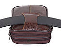 Чоловіча шкіряна сумкаBON9950 коричневая, фото 7