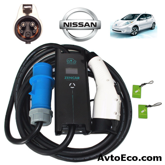 Зарядний пристрій для електромобіля Nissan Leaf Zencil-J1772-32A