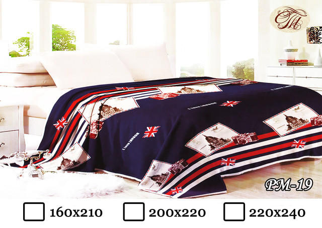 Плед из микрофибры PM-019