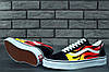 Молодіжні Кеди Vans Old Skool Flame Ванс Олд Скул чоловічі вогненні з принтом полум'я чоловічі жіночі підліткові, фото 6