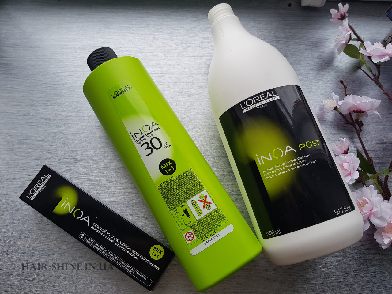 Оксидант l'oreal Professionnel Inoa Oxydant 6% 20 vol. Mix 1+1 1000ml