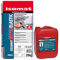 Аквамат-СуперЕластік (30кг),гідроізоляційний розчин на цементній основі .
