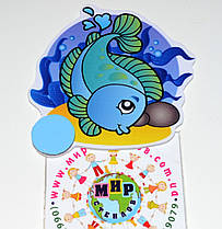 Магнітний стенд для кріплення малюнка Рибка