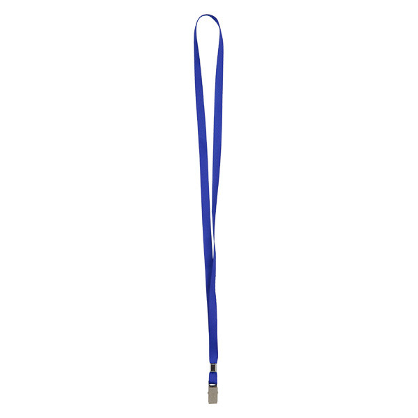 Шнурок для бейджа з металевим кліпом Axent 4532-02-A, синій