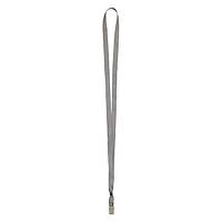 Шнурок для бейджа з металевим кліпом Axent 4532-03-A, сірий